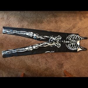 Blackmilk bone machine catsuit